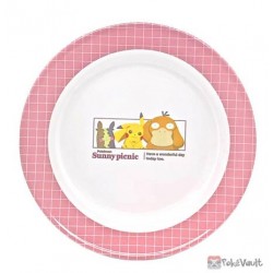 Pokemon Center 2021 Morpeko Psyduck Pikachu Sunny Picnic Lottery Prize Plastic Plate #2
