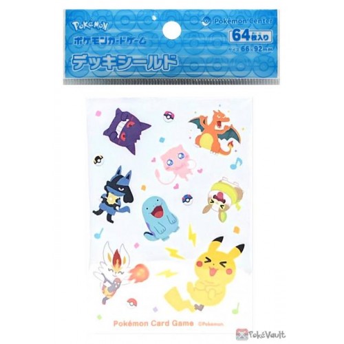 Pokemon Center 2021 Mew Pika Pika Friends Set Of 64 Deck Sleeves