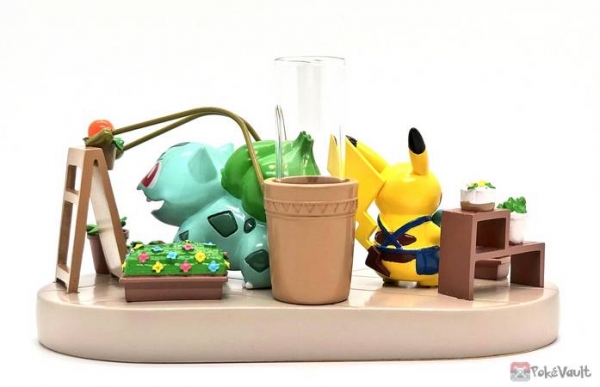 pokemon center grassy gardening series plushies