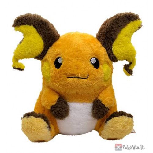 Pokemon 21 Bandai Raichu Feel At Ease Large Fluffy Plush Toy
