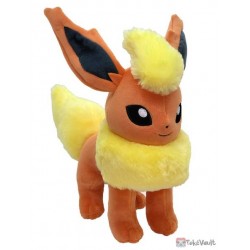 Pokemon Center 2021 Flareon Eevee Collection Plush Toy