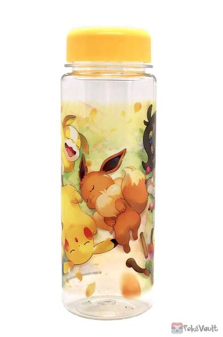 Pokemon Center 2021 Morpeko Eevee Yamper Pikachu Clear Bottle