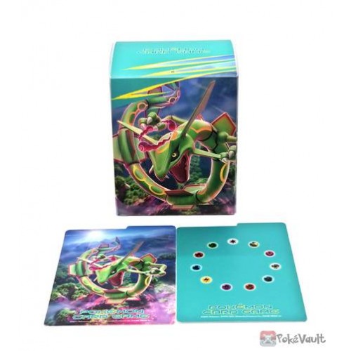POKEMON DECK BOX - Shiny Mega Rayquaza - Accessories » Deck boxes » Other  Deck Boxes - Frontline Games