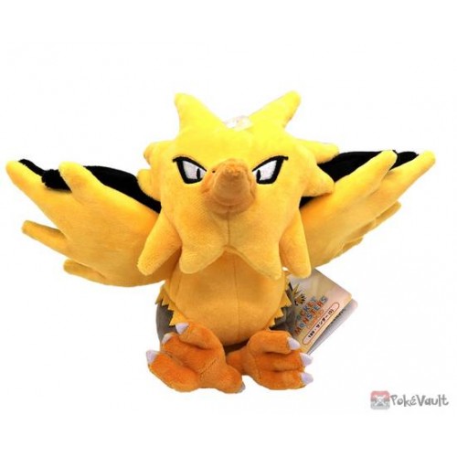 Sanei Pokemon All Star Collection PP189 Zapdos 8-inch Stuffed Plush