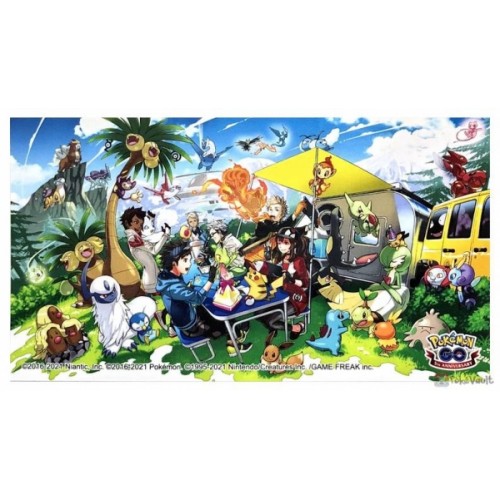 Pokemon Center Online 2021 Pokemon GO 5th Anniversary Sticker #1