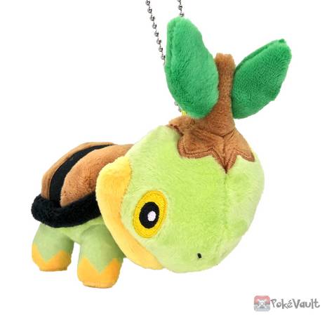 Pokemon Center 2021 Turtwig Mascot Plush Keychain