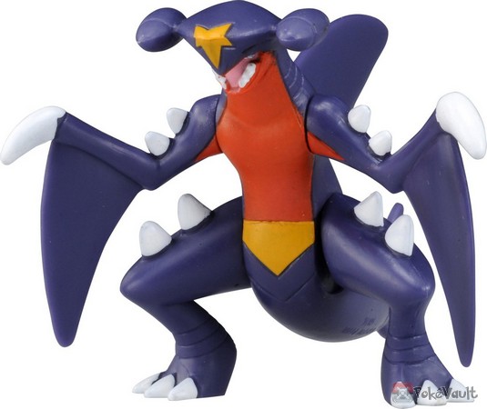 Pokemon 2019 Garchomp Monster Collection Moncolle EX Super Size Plastic ...