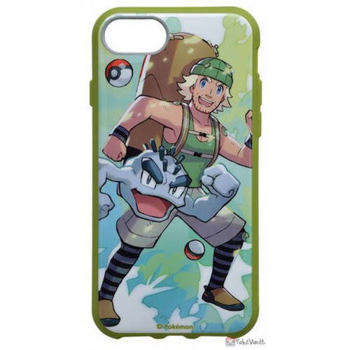 Pokemon Center 2019 Pokemon Trainers Campaign Hiker Geodude iPhone 6/6s/7/8 Mobile Phone Hybrid Protection Case