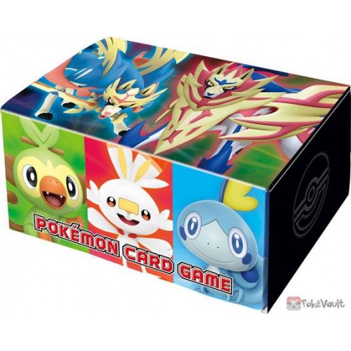 Pokemon Center Online 2019 Zacian Zamazenta & Friends Fold Up Large Size Cardboard Storage Box NOT SOLD IN STORES