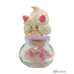 Pokemon Center 2021 Alcremie Mawhip a la Mode Glass Bottle With Candy