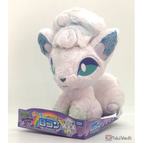 takara tomy alolan vulpix plush