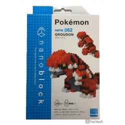 Pokemon Center 2020 Groudon Nano Block Figure