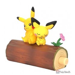 Pokemon 2021 Pikachu Pichu Re-Ment Good Friends Tree Figure