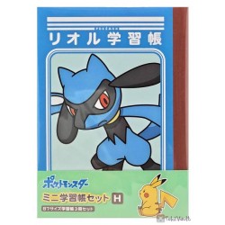 Pokemon 2021 Pikachu Riolu Galarian Ponyta Set Of 3 Mini Notebooks Ver. H