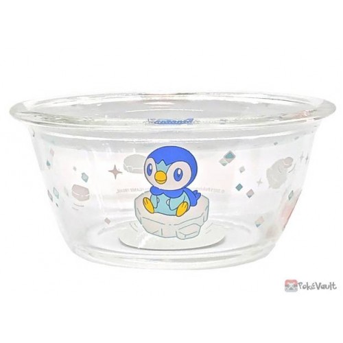 Pokemon Center 2021 Piplup's Daily Life Heat Resistant Glass Bowl