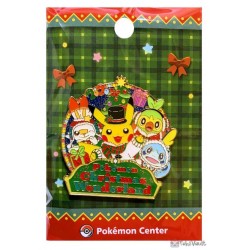 Pokemon Center 2020 Scorbunny Sobble Christmas Wonderland Pin Badge