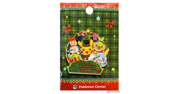 Pokemon Center Original Logo Pins Pokemon Christmas Wonderland 24521329317892 