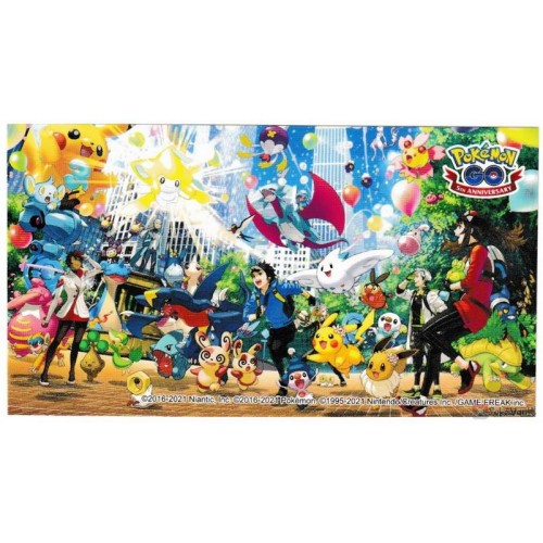 Pokemon Center Online 2021 Pokemon GO 5th Anniversary Sticker #3
