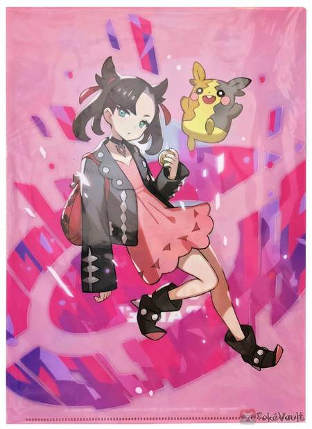 Pokemon Center 2020 Marnie Piers Pokemon Trainers Set Of 2 File Folders