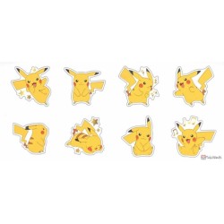 Pokemon Center 2021 Pikachu Flake Set Of 40 Stickers
