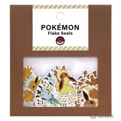 Pokemon Center 2021 Espeon Umbreon Flake Set Of 40 Stickers