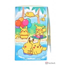 Pokemon Center 2021 25th Anniversary Surfing Flying Pikachu Card Deck Storage Box
