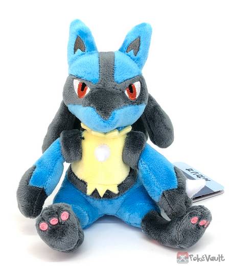 Pokemon Center 2021 Lucario Pokemon Fit Series #5 Small Plush Toy