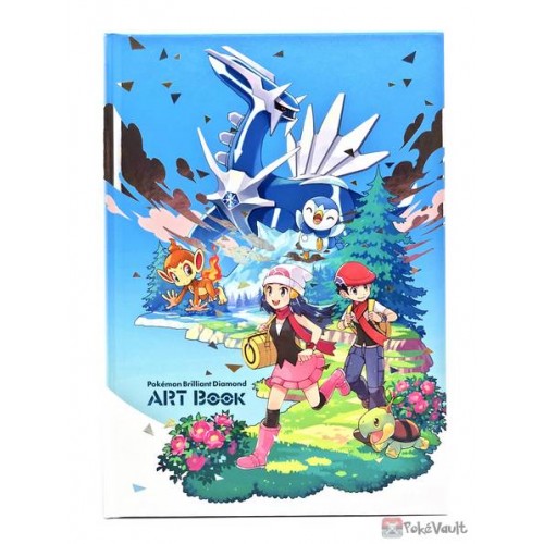 Pokemon Center 21 Brilliant Diamond Small Hardcover Art Book