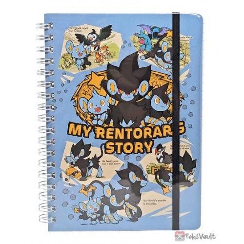 Pokemon Center 2022 My Luxray's Story Small Spiral Notebook