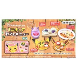 Pokemon Center 2022 Pikachu Plate Pokemon Cafe Mini Menu Figure Set