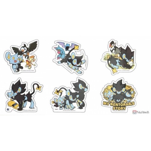 6 Stickers Pokémon