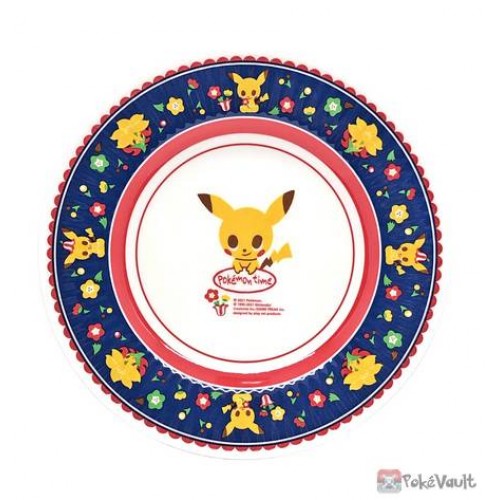 Pokemon Center 2022 Pikachu Gossifleur Pokemon Time #12 Plastic Plate