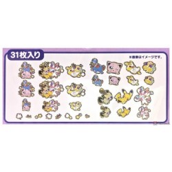 Pokemon Center 2022 Sylveon Alcremie Play Rough! Set Of 31 Stickers