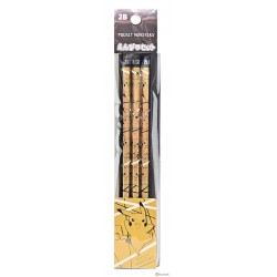 Pokemon 2022 Gold Pikachu Set of 3 Pencils