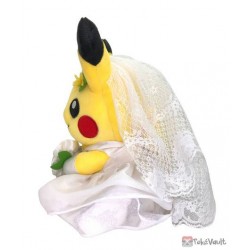 Pokemon Center 2022 Pikachu Bride Garden Wedding Plush Toy (Western Style)