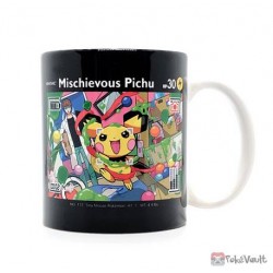 Pokemon 2022 Graniph Mischievous Pichu Ceramic Mug (Black)