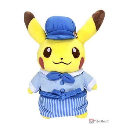 Peluche Pokemon Cafe Sweets Pikachu Patissiere Green Regular Size