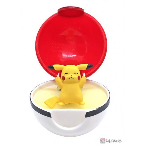 Pokemon 2022 Pikachu Ringcolle Bandai Pokeball Ring Figure