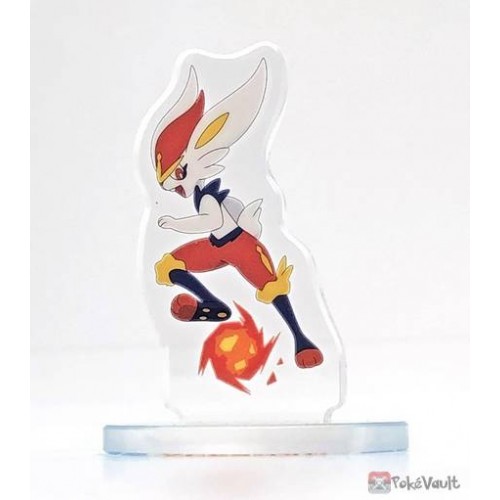 Pokemon 2022 Cinderace Bandai Mini Acrylic Stand Figure Series #1