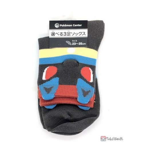 Pokemon Center 2022 Lucario Adult Middle Length Socks (Size 23-25cm)