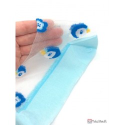Pokemon Center 2022 Piplup See Through Adult Middle Length Socks (Size 23-24cm)