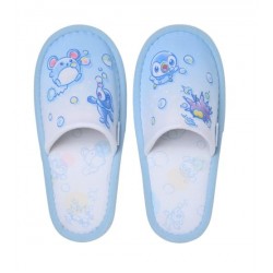 Pokemon Center 2022 Piplup Marrill Bubbly Hour Slippers (Size 23-25cm)