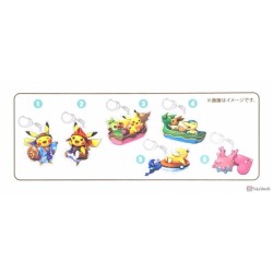 Pokemon Center Okinawa 2022 Eevee Cyndaquil Gastrodon Grand Opening Acrylic Keychain #4