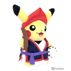 Pokemon Center Okinawa 2022 Pikachu Eisa Male Grand Opening Plush Toy