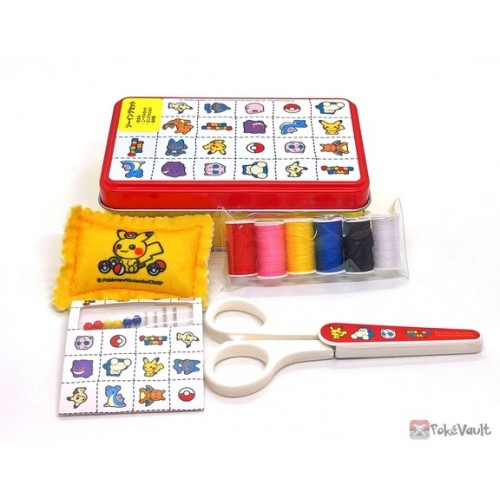 Pokemon Center 2022 Pokedolls Handicraft Sewing Kit In Metal Case