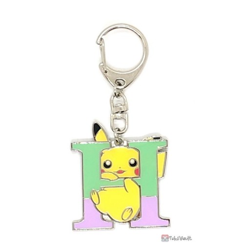 Pokemon Center 2022 Pikachu Handicraft Metal Keychain (Version H)