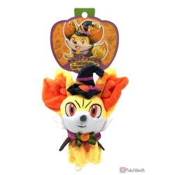 Pokemon Center 2022 Fennekin Halloween Harvest Festival Mascot Plush Keychain