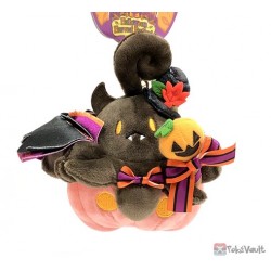 Pokemon Center 2022 Pumpkaboo Halloween Harvest Festival Mascot Plush Keychain