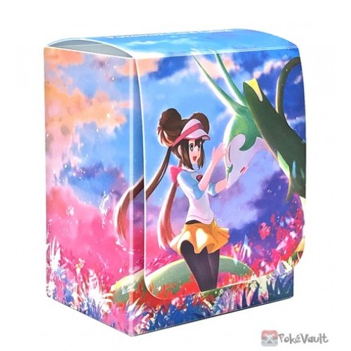 Pokemon Center 2022 Rosa Snivy Card Deck Storage Box