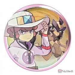 Pokemon Center 2022 Lian Kleavor Hisui Button Collection Large Size Metal Button #7